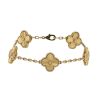 Van Cleef & Arpels Vintage Alhambra bracelet in yellow gold - 00pp thumbnail