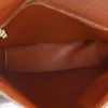 Sac bandoulière Louis Vuitton  Chantilly en toile monogram marron et cuir naturel - Detail D3 thumbnail