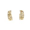 Cartier Olympe earrings in yellow gold and diamonds - 00pp thumbnail