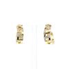 Paire de boucles d'oreilles Cartier Olympe en or jaune et diamants - 360 thumbnail