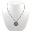 Collier Buccellati Tulle en or blanc et diamants - 360 thumbnail