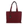 Prada  Symbole shopping bag  in red and black canvas - 360 thumbnail