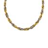 Vintage  necklace in yellow gold and white gold - 00pp thumbnail
