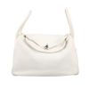 Hermès  Lindy 34 cm handbag  in white togo leather - 360 thumbnail