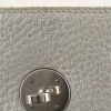 Bolso de mano Hermès  Lindy 34 cm en cuero togo blanco - Detail D2 thumbnail