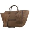 Celine  Phantom medium model  handbag  in taupe leather - 00pp thumbnail