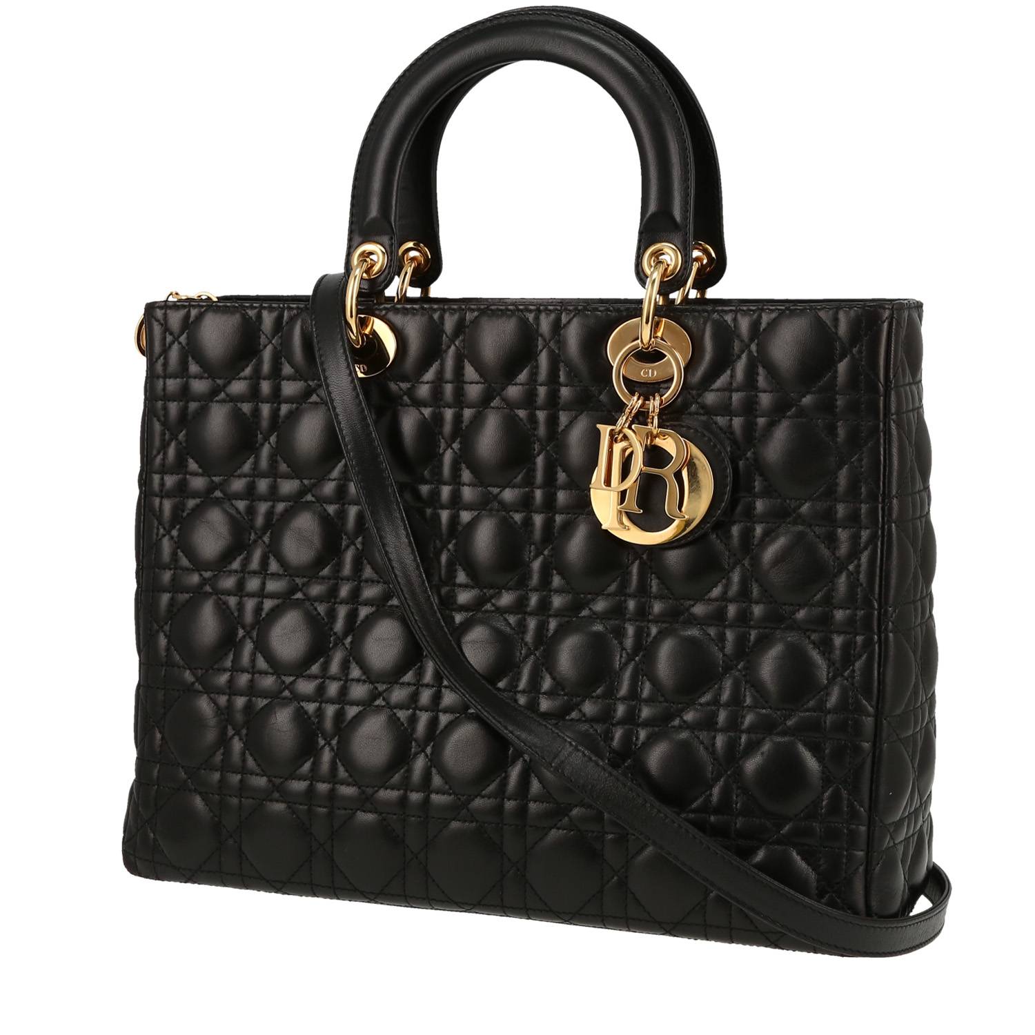 Zipped Briefcase Black Dior Oblique Jacquard and Black
