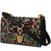 Borsa a tracolla Dior  Diorama in pelle nera - 00pp thumbnail