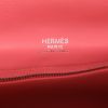 Hermès  Berline shoulder bag  in Rose Lipstick Swift leather - Detail D2 thumbnail