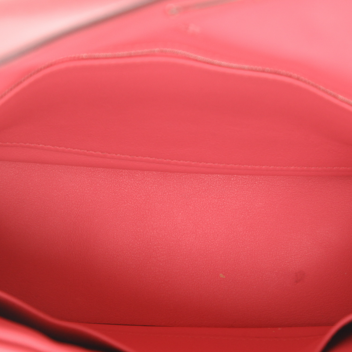 Borsa a tracolla Hermès  Berline in pelle Swift Rose Lipstick - Detail D3