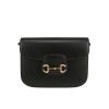 Borsa a tracolla Gucci  1955 Horsebit modello piccolo  in pelle nera - 360 thumbnail