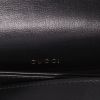 Gucci  1955 Horsebit small model  shoulder bag  in black leather - Detail D2 thumbnail