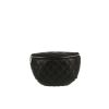 Bolsito-cinturón Chanel  Pochette ceinture en cuero acolchado negro - 360 thumbnail