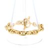 Hermès Chaine d'Ancre medium model bracelet in yellow gold - 360 thumbnail