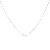Messika Gatsby necklace in white gold and diamonds - 00pp thumbnail