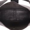 Hermès  Tsako handbag  in black leather - Detail D3 thumbnail