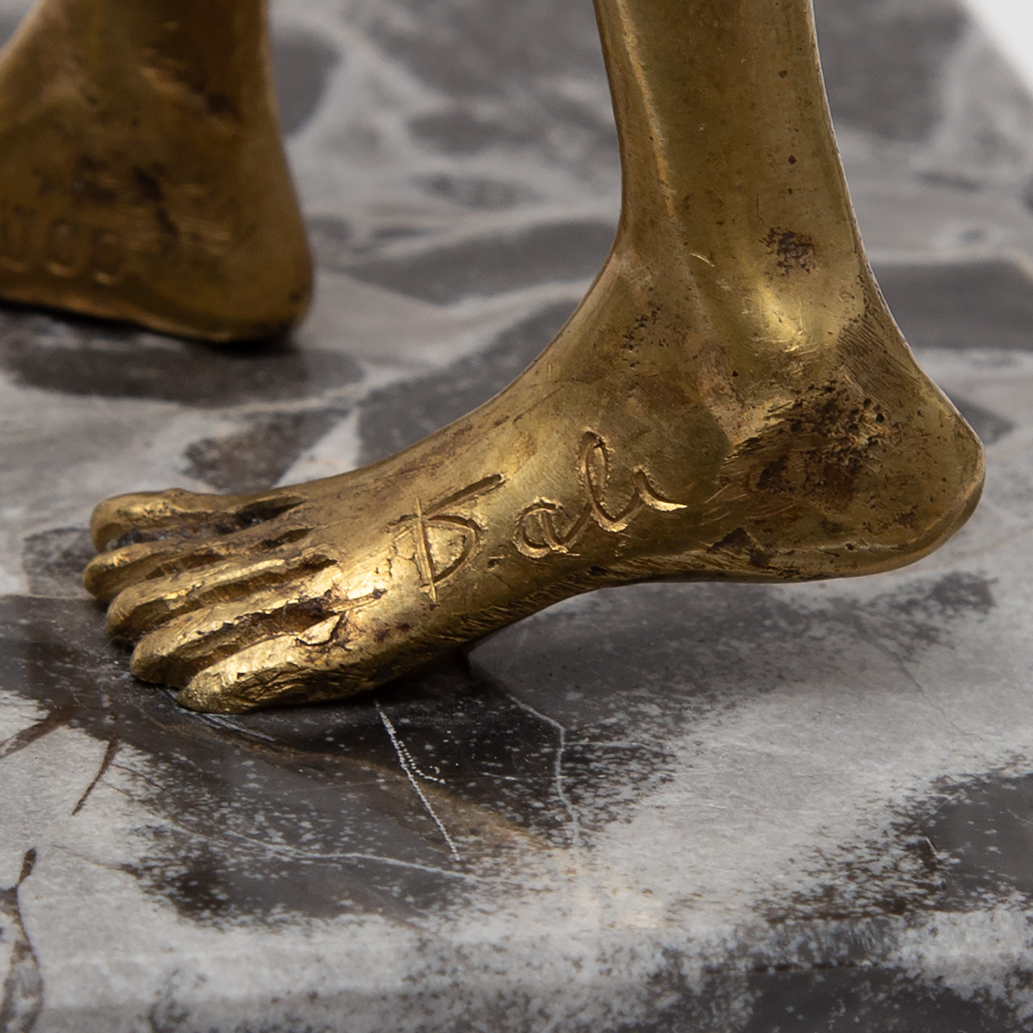 Salvador Dalí (1904 - 1989), Hommage à Newton - circa 1970 - Detail D6