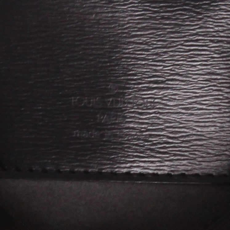 Bolso de mano Louis Vuitton  Buci en cuero Epi negro - Detail D2