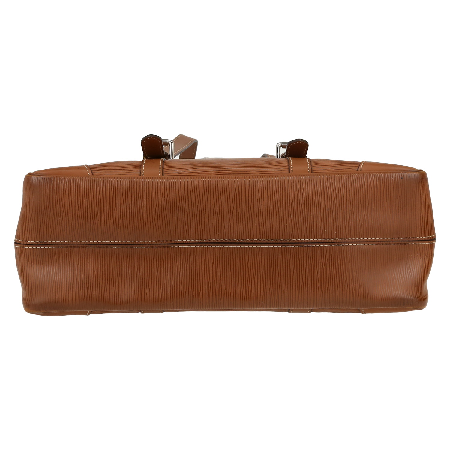 Louis Vuitton  Ségur handbag  in brown epi leather - Detail D1