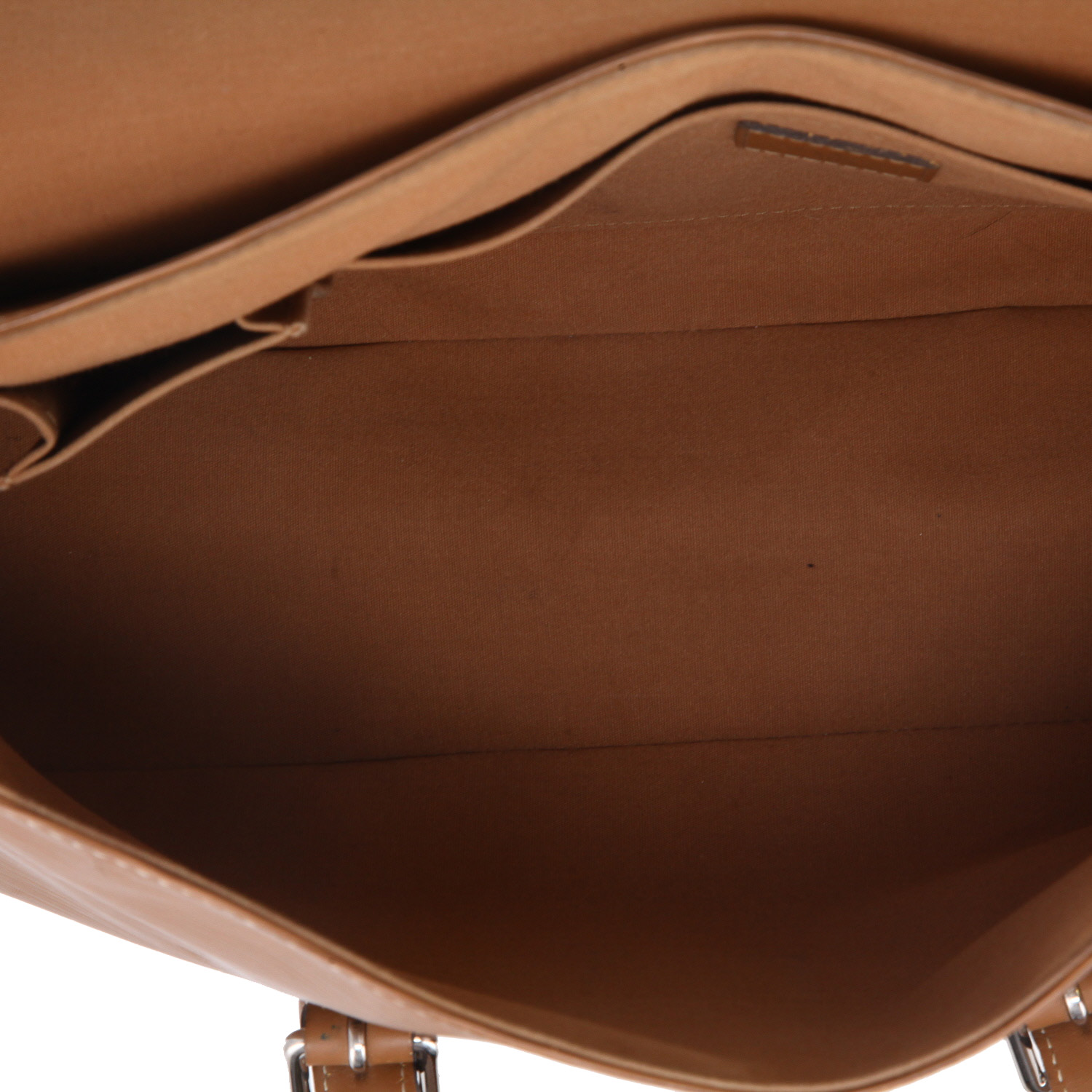 Sac à main Louis Vuitton  Ségur en cuir épi marron - Detail D3