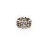 Buccellati Tulle Ghirlanda ring in white gold and diamonds - 360 thumbnail