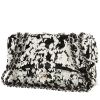 Chanel  Timeless Classic handbag  in black and white paillette - 00pp thumbnail