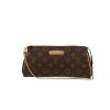 Borsa a tracolla Louis Vuitton  Eva in tela monogram marrone e pelle naturale - 360 thumbnail