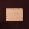 Bolso de mano Louis Vuitton  Rivoli en lona Monogram marrón y cuero natural - Detail D2 thumbnail