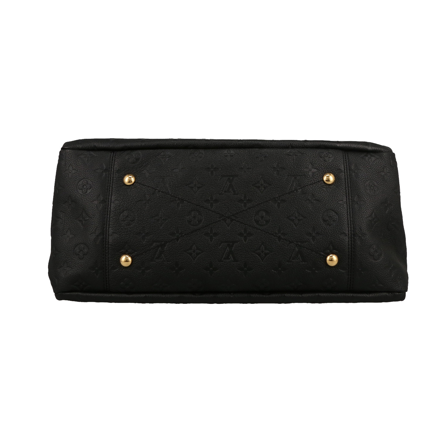 Borsa Louis Vuitton  Artsy in pelle monogram con stampa nera - Detail D1