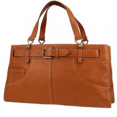 Dior  Jeans Pocket handbag  in brown leather