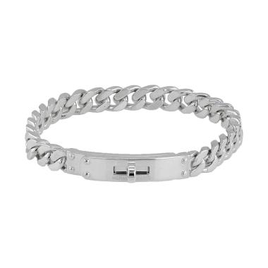 Brazalete Hermès Kelly de plata
