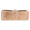 Chanel  Mini Timeless shoulder bag  in gold python - Detail D1 thumbnail