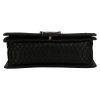 Borsa a tracolla Chanel  Boy in pitone nero e pelle nera - Detail D1 thumbnail