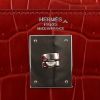 Borsa Hermès  Kelly 32 cm in coccodrillo marino sanguine - Detail D2 thumbnail
