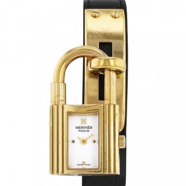 Reloj Hermès Montre Kelly de oro chapado Ref: Hermès - KE1.201  Circa 2013
