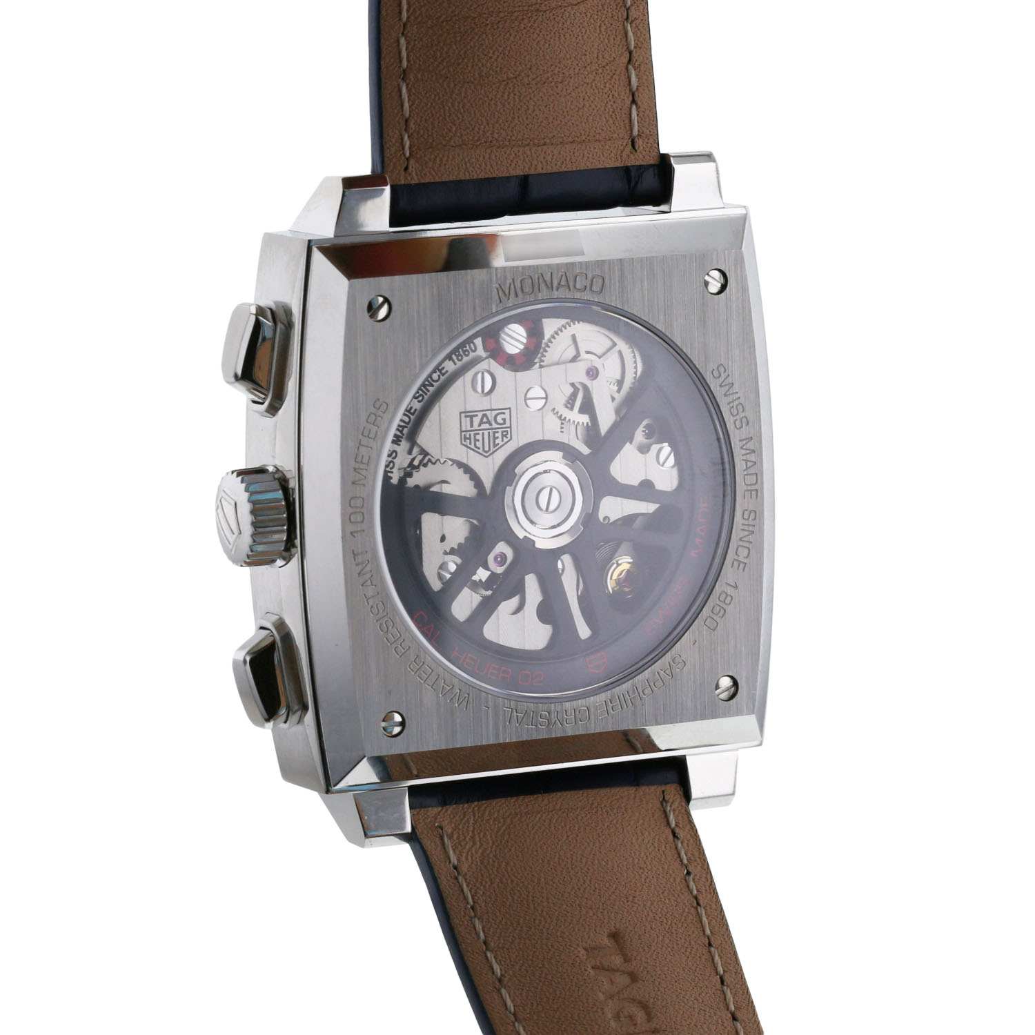 TAG Heuer Monaco  in stainless steel Ref: Tag Heuer - 2111  Circa 2023 - Detail D3