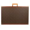 Louis Vuitton  Bisten rigid suitcase  in brown monogram canvas  and lozine (vulcanised fibre) - Detail D1 thumbnail