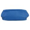 Bottega Veneta   shoulder bag  in blue intrecciato leather - Detail D1 thumbnail