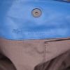 Bottega Veneta   shoulder bag  in blue intrecciato leather - Detail D2 thumbnail