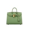 Bolso de mano Hermès  Birkin 25 cm en cuero epsom Vert Criquet - 360 thumbnail