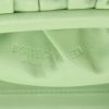 Bottega Veneta  Pouch handbag/clutch  in green Granny leather - Detail D2 thumbnail