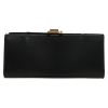 Balenciaga  Hourglass small model  shoulder bag  in black leather - Detail D1 thumbnail