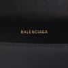 Balenciaga  Hourglass small model  shoulder bag  in black leather - Detail D2 thumbnail
