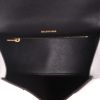 Balenciaga  Hourglass small model  shoulder bag  in black leather - Detail D3 thumbnail