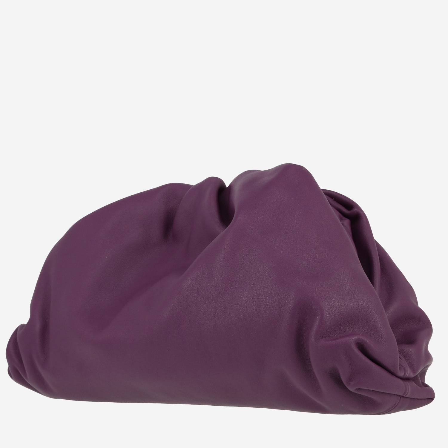 Bolso/bolsito Bottega Veneta  Pouch en cuero morado
