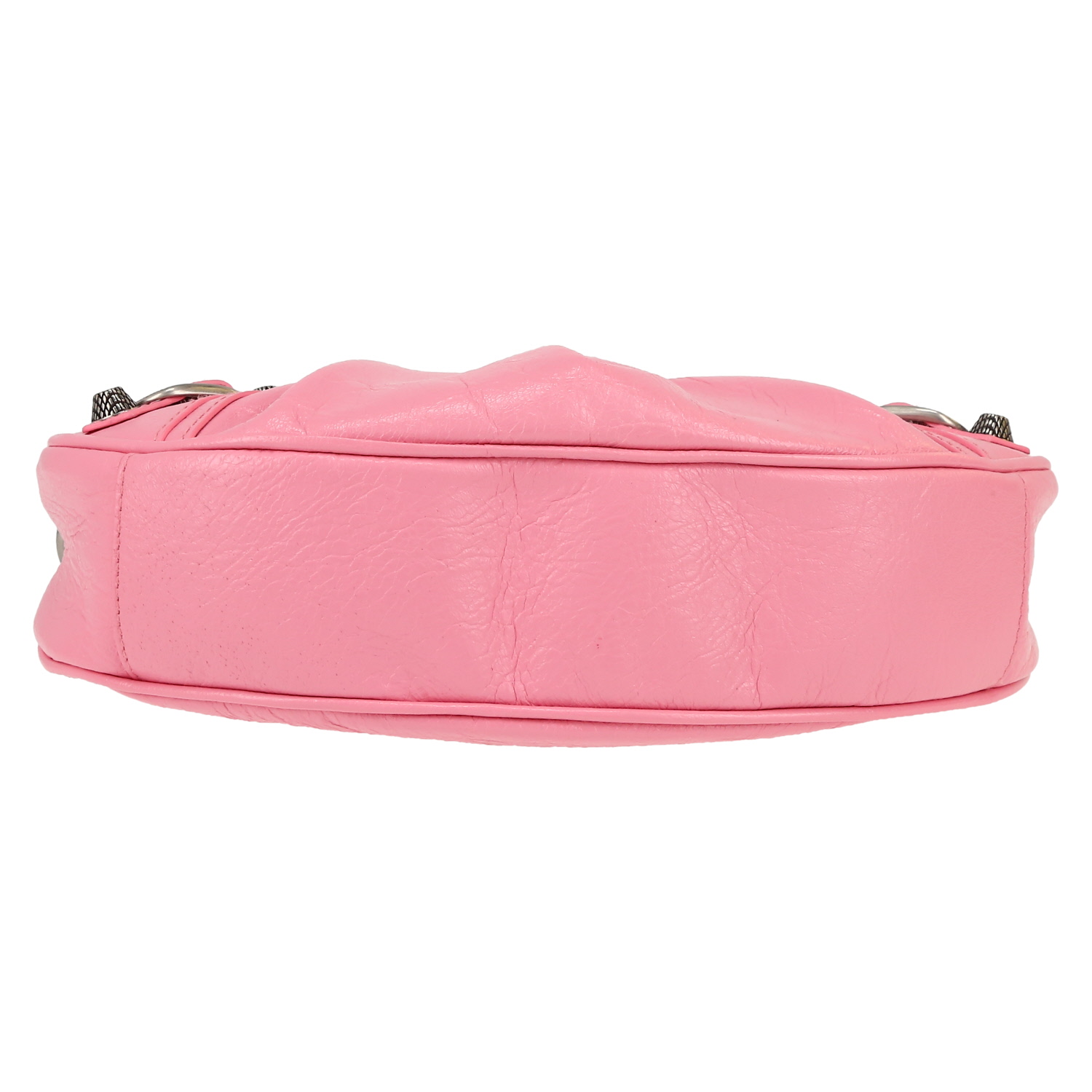 Sac à main Balenciaga  Cagole en cuir rose - Detail D1