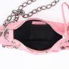 Balenciaga  Cagole handbag  in pink leather - Detail D3 thumbnail
