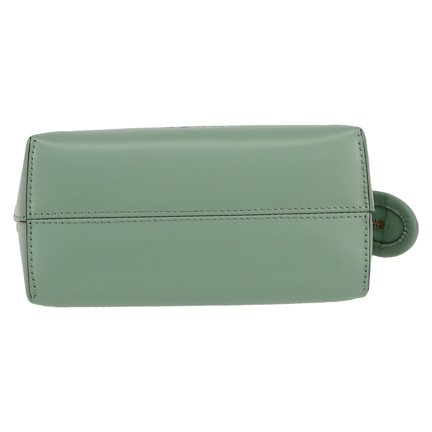 Fendi  By the way mini  shoulder bag  in green leather - Detail D1