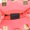 Fendi  Sunshine mini  handbag  in pink monogram leather - Detail D2 thumbnail