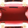 Fendi  Sunshine mini  handbag  in pink monogram leather - Detail D3 thumbnail